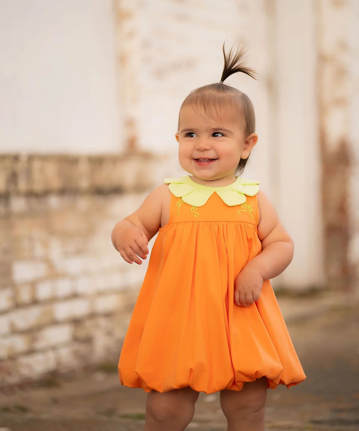 The Yellow Lamb Punkin Party Dress