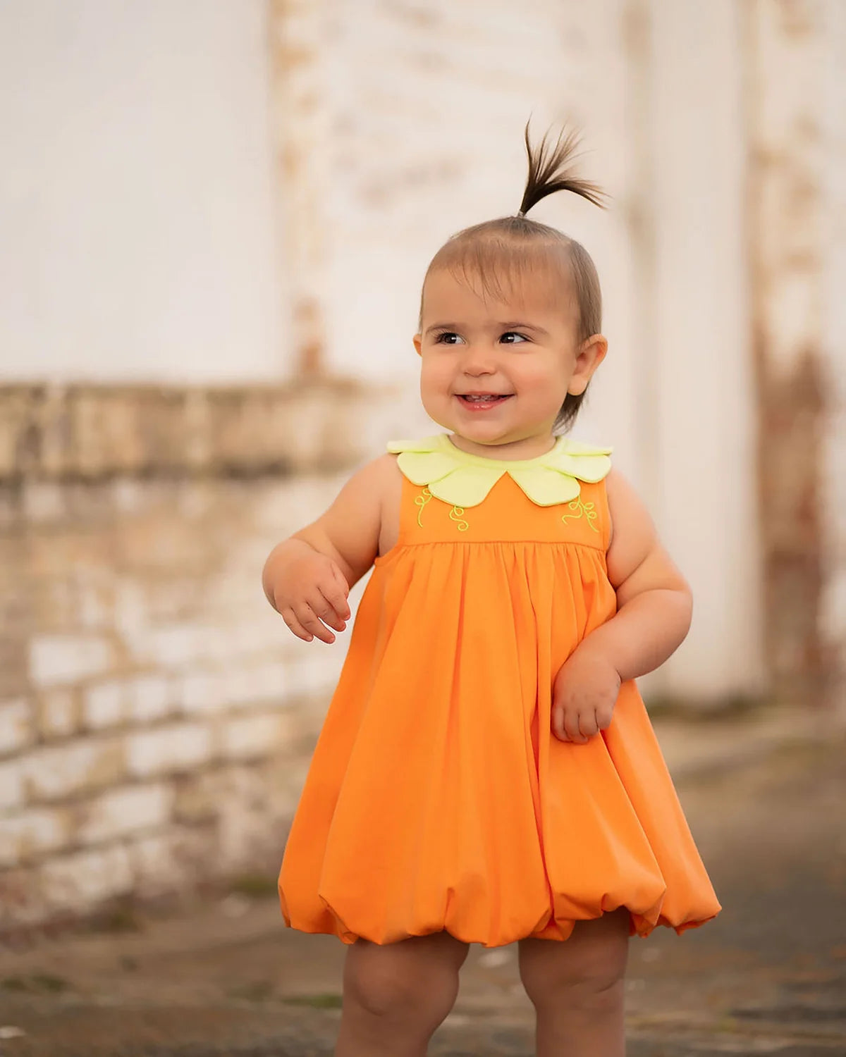 The Yellow Lamb Punkin Party Dress
