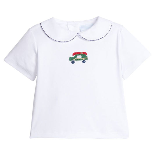 Little English Crochet Peter Pan Shirt- Wagoneer