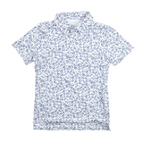 BlueQuail Kickoff Navy Polo Short Sleeve Shirt