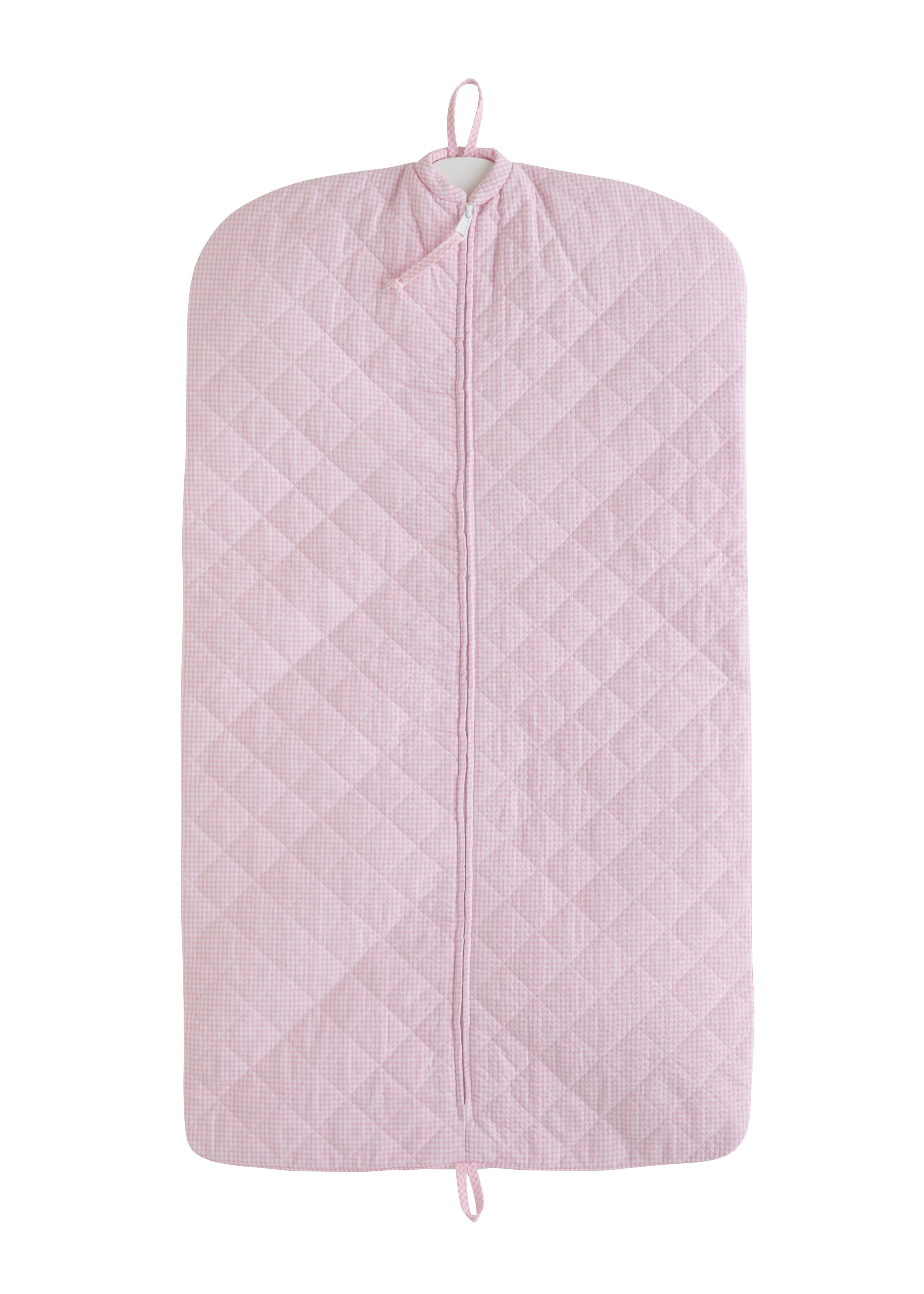 Little English Quilted Luggage - Light Pink Baby Garment Bag