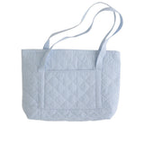 Little English Quilted Luggage - Light Blue 