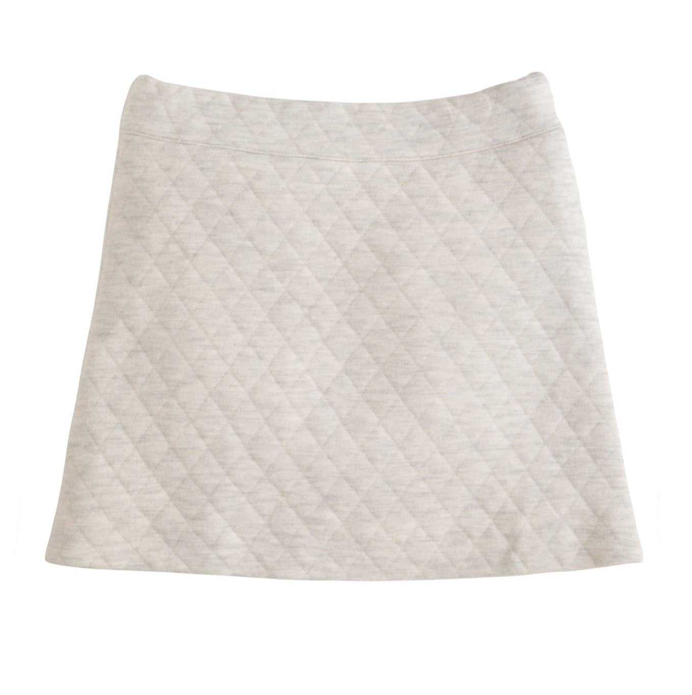 Bisby Quilted Mini Skirt- Gray