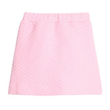Bisby Quilted Mini Skirt- Bubblegum