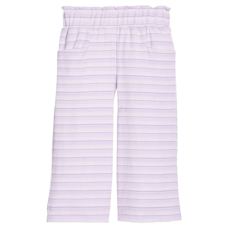 Bisby Palazzo Pants- Lavender Sparkle Stripe