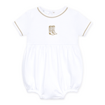 Magnolia Baby Darling Cowboy Boots Bubble- Ivory