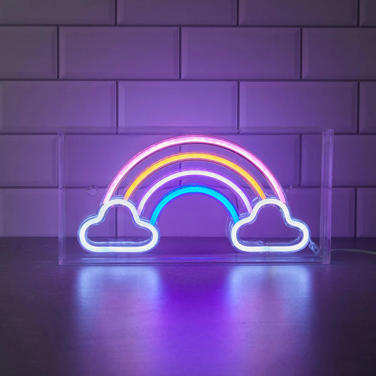 Neon Rainbow Sign