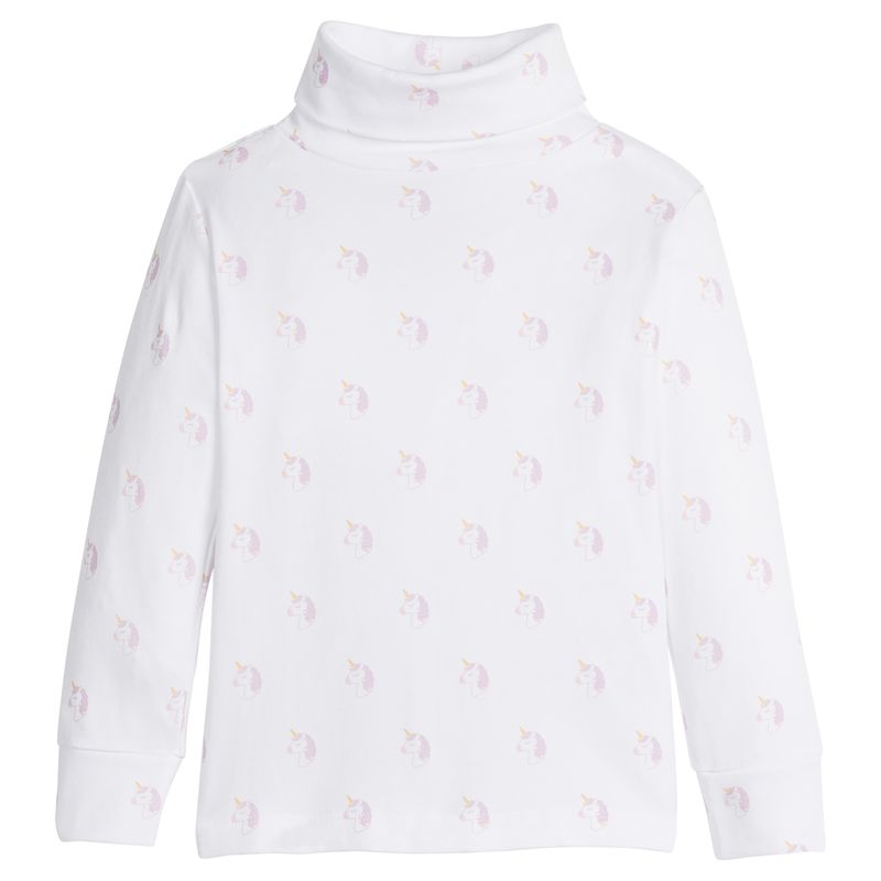 Little English Unicorn Turtleneck