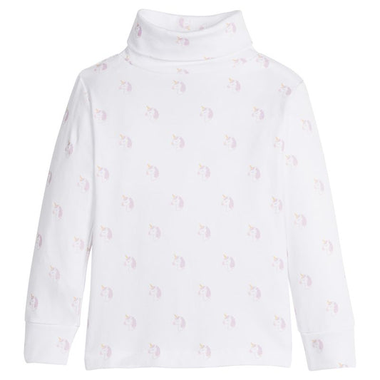 Little English Unicorn Turtleneck