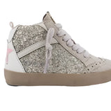 Shu Shop Riley Sneaker- Pearl Glitter