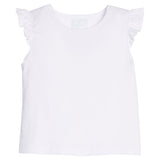 Little English Tilly Tank - White