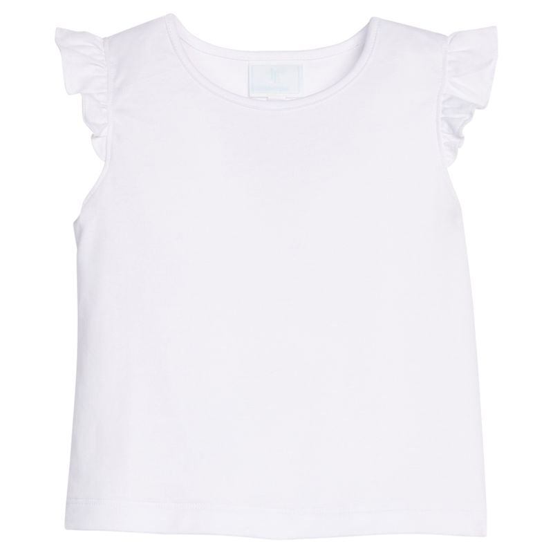 Little English Tilly Tank - White