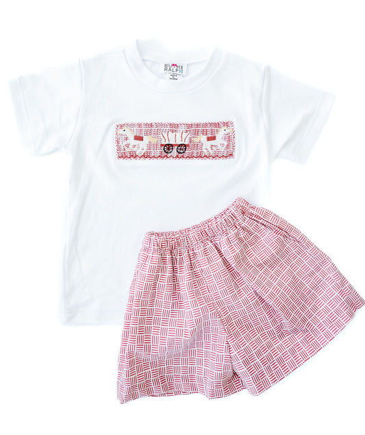 Ruth and Ralph OU Beau Shorts Set
