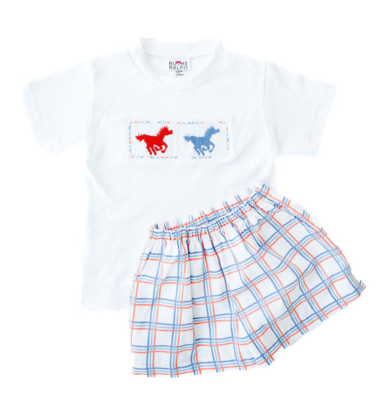Ruth and Ralph SMU Beau Shorts Set