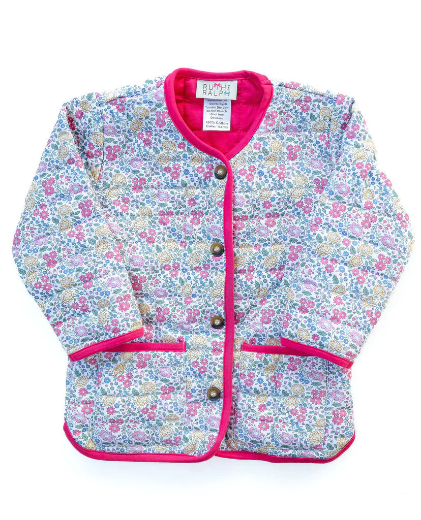 Ruth and Ralph Floral Quilted Jacket