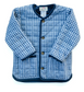Ruth and Ralph Navy Gingham Quilted Jacket