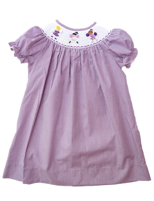 Ruth and Ralph Purple Cheerleaders Helen Dress