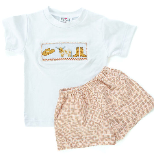 Ruth and Ralph Welcome to Austin Beau Shorts Set