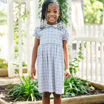 Ruth and Ralph Green Retro Bows Libby Dress