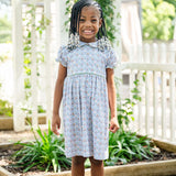 Ruth and Ralph Green Retro Bows Libby Dress