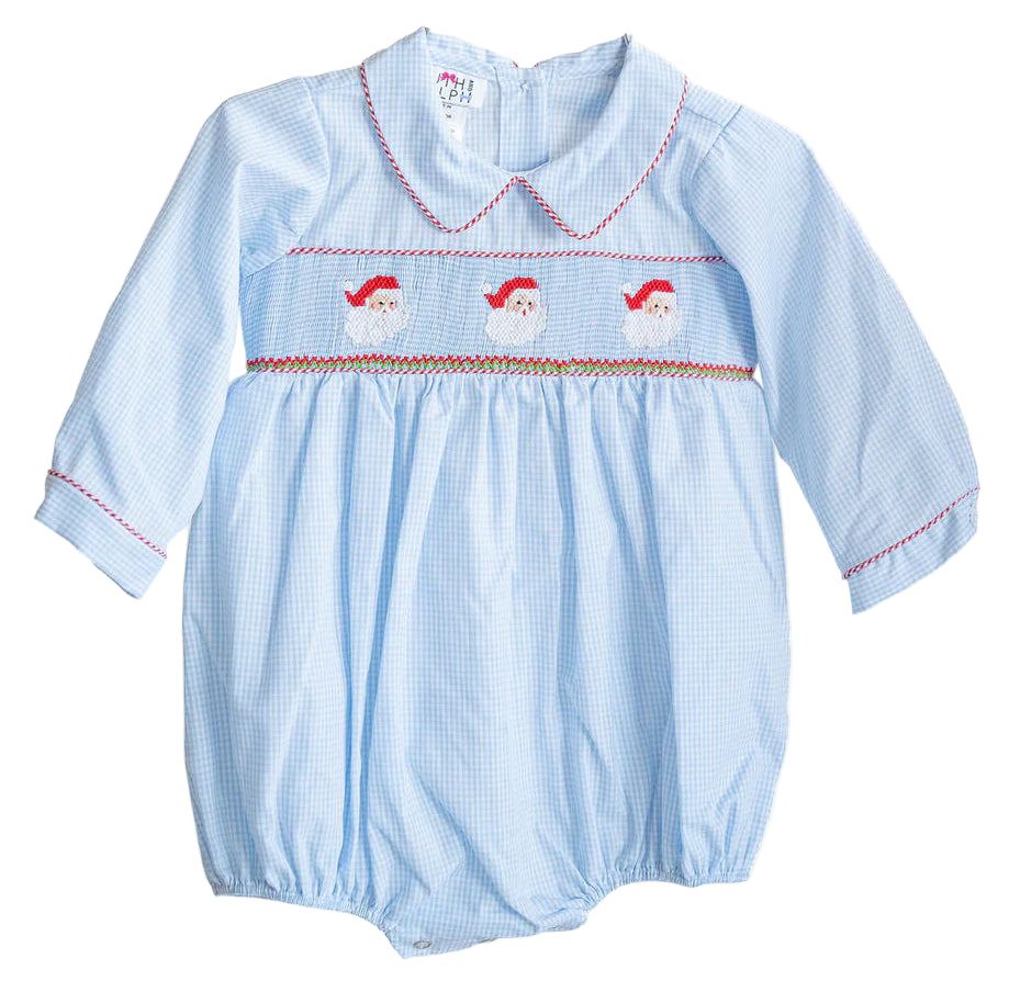 Ruth and Ralph Santa Claus Smocked Henry Bubble