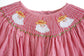Ruth and Ralph Cowboy Santa Smocked Red Dress