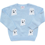 Ruth and Ralph Blue Ghosts Sweater