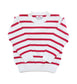 Ruth and Ralph Red and White Stripe Sweater