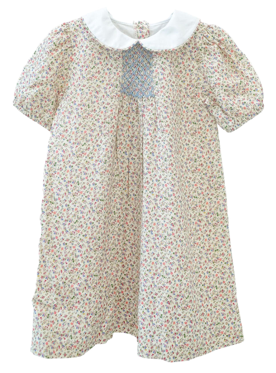 Mini Tan Floral Sadie Dress