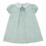 Ruth and Ralph Aqua Floral Sadie Dress
