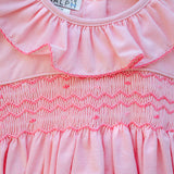 Ruth and Ralph Pink on Pink Eleanor Dress 