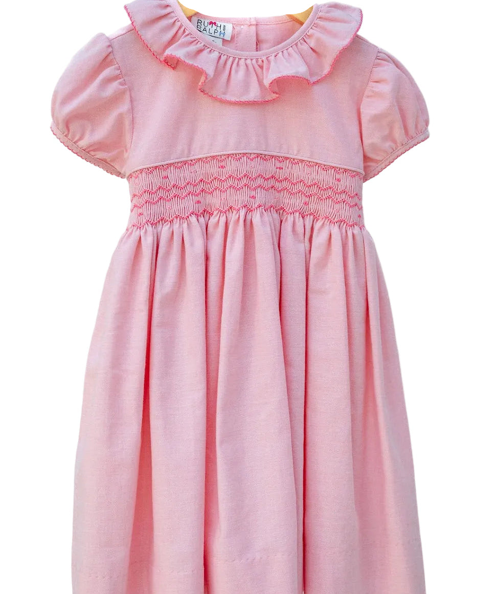 Ruth and Ralph Pink on Pink Eleanor Dress 