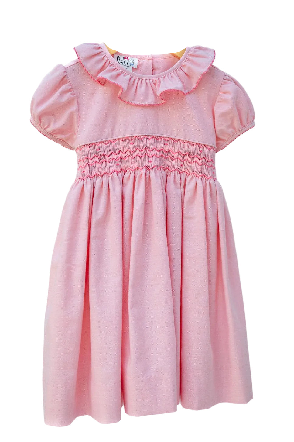 Ruth and Ralph Pink on Pink Eleanor Dress 