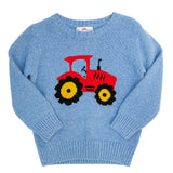 Ruth and Ralph Tractor Sweater