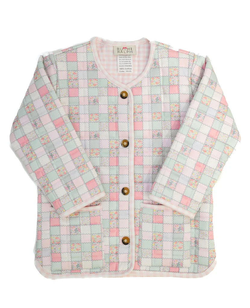 Ruth and Ralph Patchwork Floral Quilted Jacket
