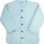 Ruth and Ralph Light Green Gingham Quilted Jacket