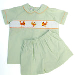 Ruth and Ralph Thanksgiving Samuel Shorts Set