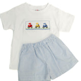 Ruth and Ralph Tractors Beau Shorts Set