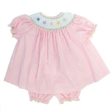 Ruth and Ralph Rainbow Pumpkins Annabelle Bloomer Set
