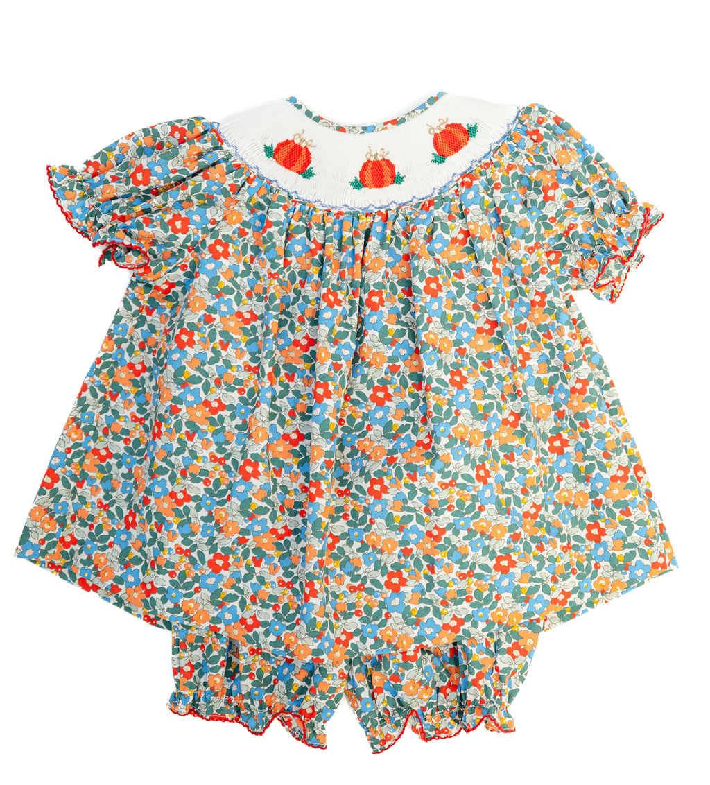 Floral Pumpkins Annabelle Bloomer Set