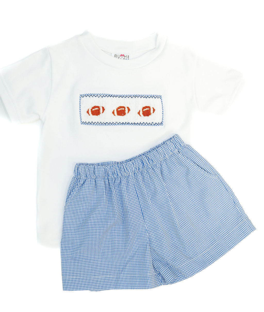 Ruth and Ralph Game Day Beau Shorts Set 