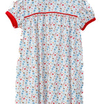 Ruth and Ralph Football Print Pima Catherine Dress