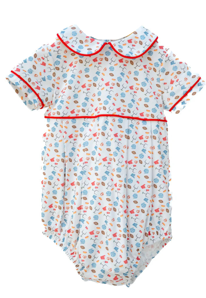 Ruth and Ralph Football Print Pima Alexander Bubble