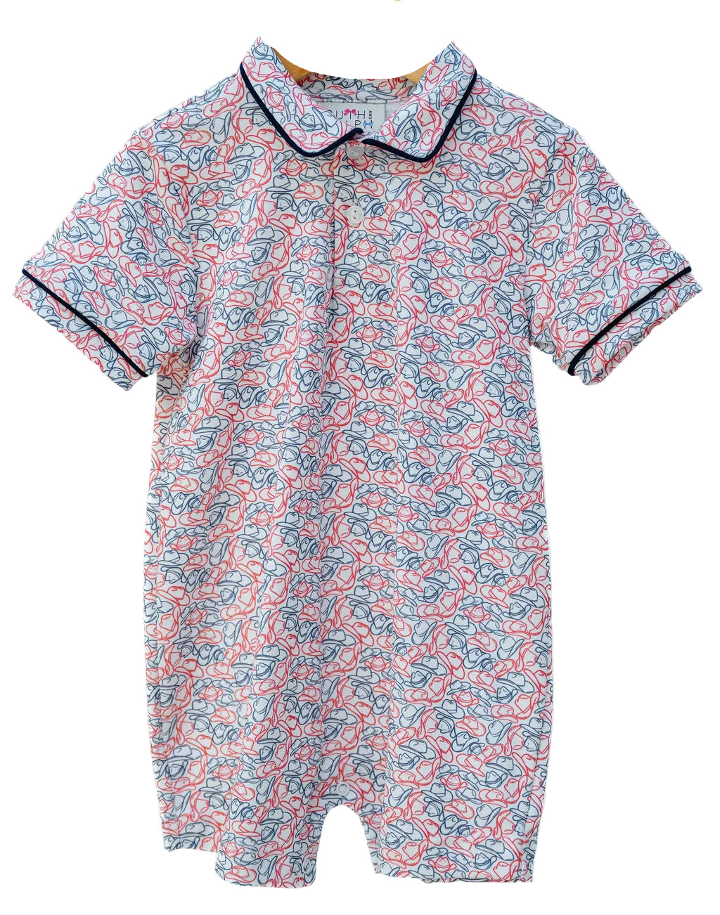 Ruth and Ralph Cowboy Hats Harold Romper