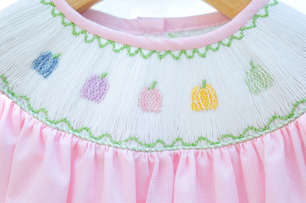 Ruth and Ralph Rainbow Pumpkins Annabelle Bloomer Set