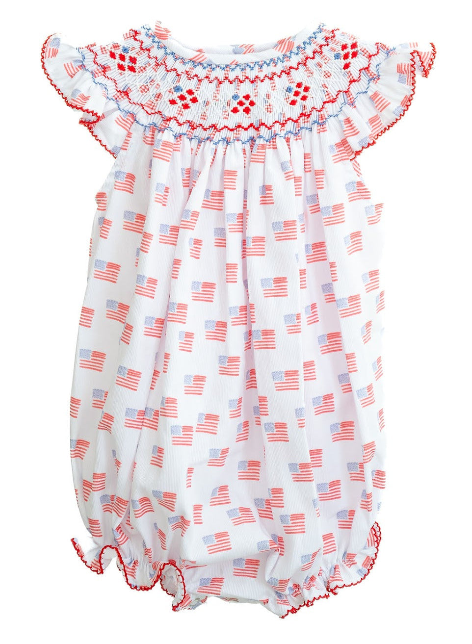 Ruth and Ralph Red, White and Blue Birdie Bubble