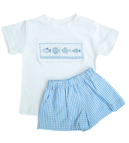 Ruth and Ralph Fish Beau Shorts Set