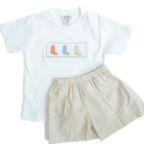 Ruth and Ralph Cowboy Boots Beau Shorts Set