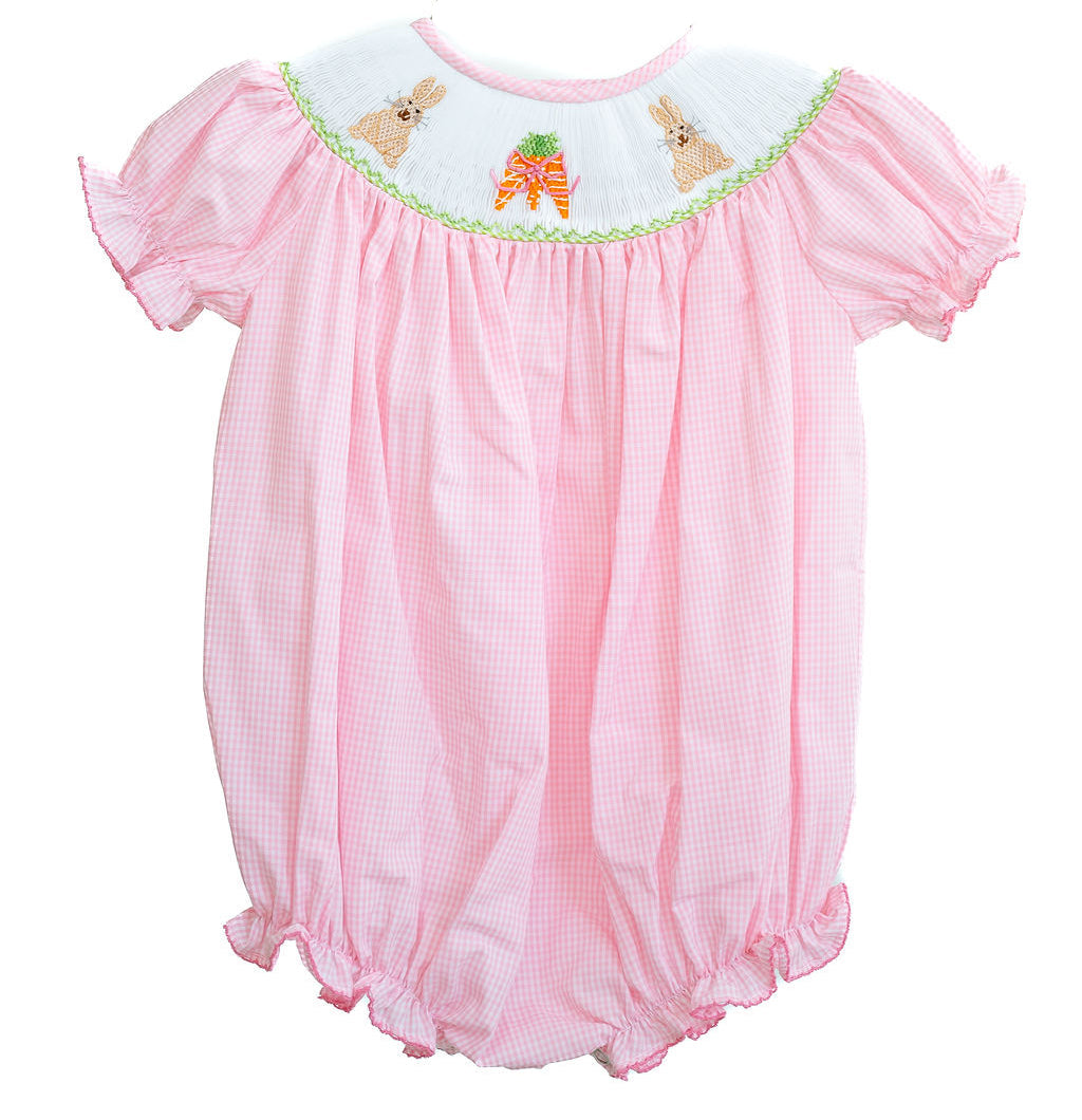 Ruth and Ralph Easter Bunny and Carrots Birdie Bubble