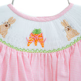 Easter Bunny and Carrots Birdie Bubble